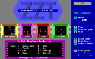 Illustration for article titled Before Gears, Before Unreal, There Was ZZT